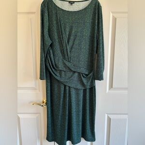 Talbots dress, below knee, XL